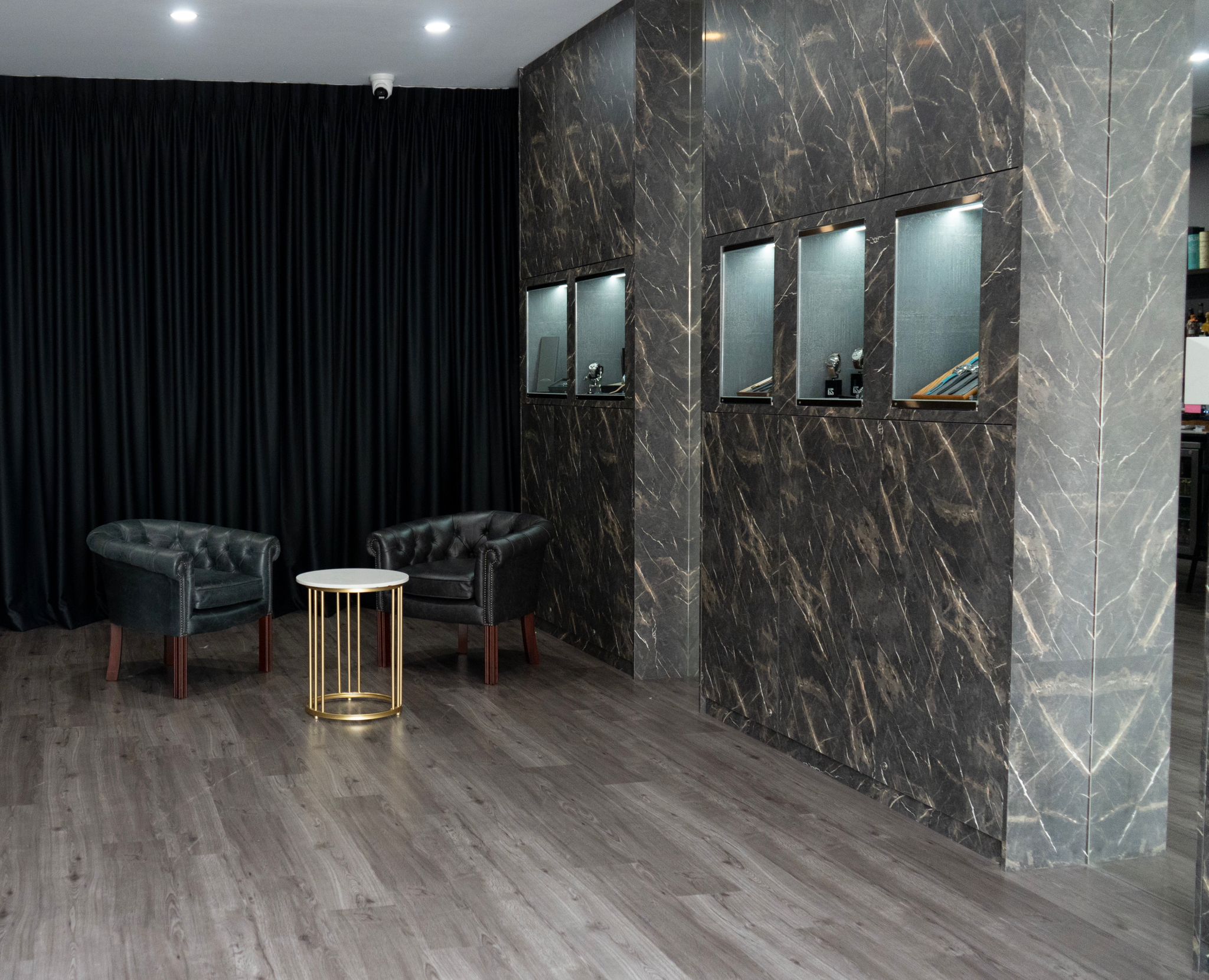 Calibre 65 luxury watch shop space and displays