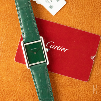 Cartier Tank Must Green