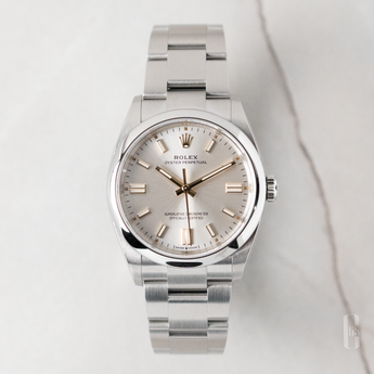 Rolex 126000 Oyster Perpetual 36 Silver Dial