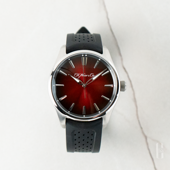 H. Moser & Cie Pioneer Centre Seconds Swiss Mad Red