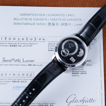 Glashütte Panomatic Lunar Platinum