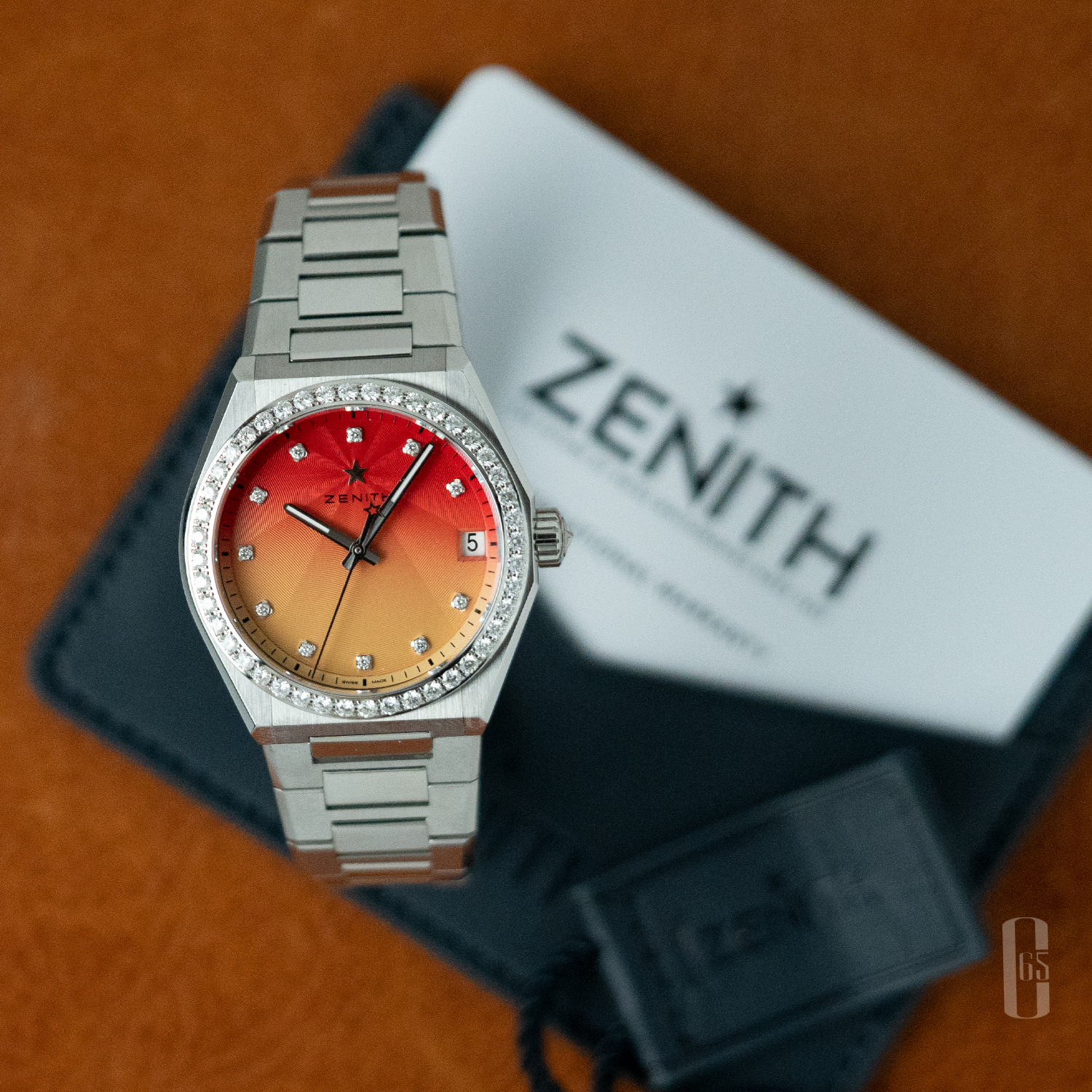Zenith Sunset R Zenith | Defy Midnight Sunset Dial 16.9200.670/33.MI001 | Calibre 65 ...