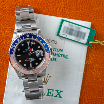 Rolex GMT-Master "Pepsi" 16700