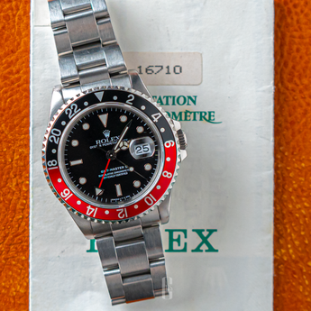 Rolex GMT-Master II "Coke" 16710