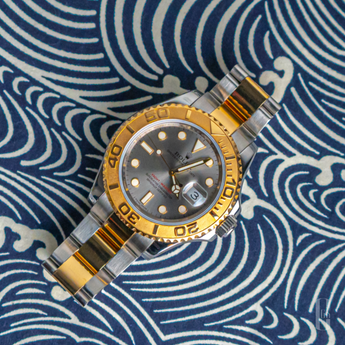 Rolex Yacht-Master 40 Two Tone Rhodium Dial 16623