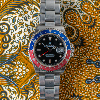 1997 Rolex GMT Master II 16710 "Pepsi" Tritium Dial