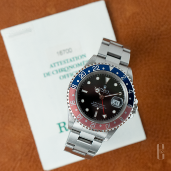 Rolex GMT-Master II Pepsi "Swiss Only" Dial set