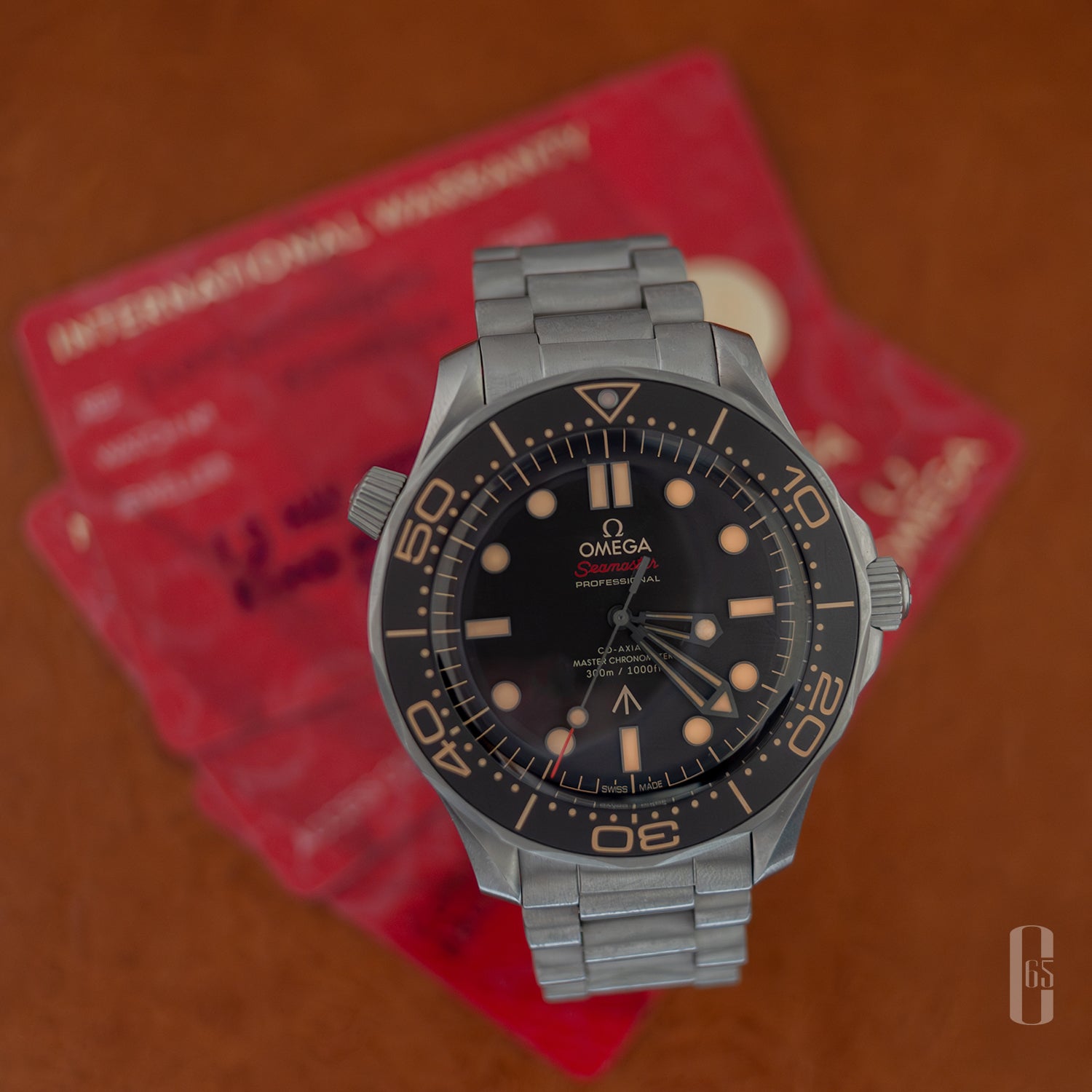 Omega Seamaster Diver 300M 007 No Time To Die set